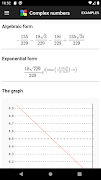 Complex numbers calculator screenshot 2