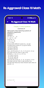 Rs Aggrawal Class 10 Math Screenshot 2
