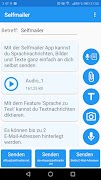 2 Schermata Selfmailer, Notizen per E-Mail