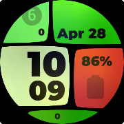 Simple Widget Watch Face 스크린샷 4
