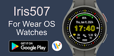 Iris507 Digital Watch Face screenshot 6