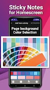 Sticky Notes for Homescreen اسکرین شاٹ 1
