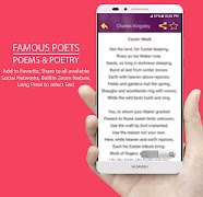 Famous Poets, Poems & Poetry 截图 4