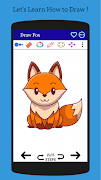Cómo dibujar un zorro captura de pantalla 5