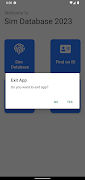 Sim Database 2023 স্ক্রিনশট 1