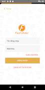 Fast Order الملصق