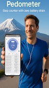 Pedometer, step counter تصوير الشاشة 1