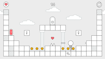 Scribble World Platform Puzzle poster