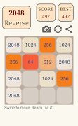 برنامه‌نما Reverse 2048 عکس از صفحه