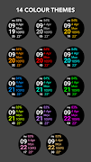Five Big Text Watch Face screenshot 1