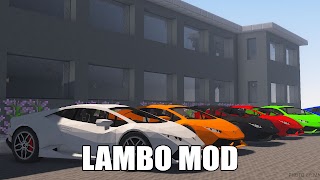 Lamborghini Mod Minecraft PE ảnh chụp màn hình 1