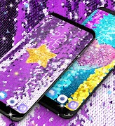 Sequin glitter live wallpaper screenshot 7