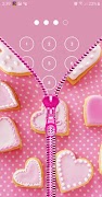 Candy Zipper Lock Screen স্ক্রিনশট 2