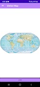 Globe Map Affiche