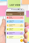 Notepad Sticky Color Notes স্ক্রিনশট 6