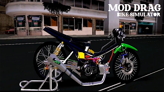 Mod Drag Bike Simulator-poster