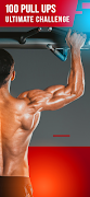 Poster 100 Pull Ups: Allenamento