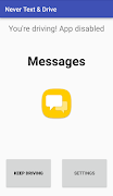 Brak SMS-a podczas jazdy screenshot 1