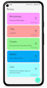 NotesKeep Password Manager captura de pantalla 7