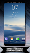Digi Clock Widget Galaxy Note8 screenshot 4