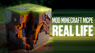 Real Life Mod Minecraft MCPE poster
