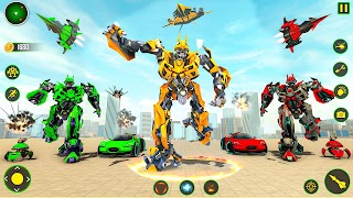 Air Robot Game - Flying Robot اسکرین شاٹ 7