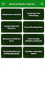 برنامه‌نما Android studio tutorial - adva عکس از صفحه