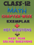 Class 12 Math Exemplar Solutio Affiche