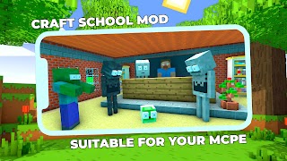 Craft School Mod for Minecraft penulis hantaran