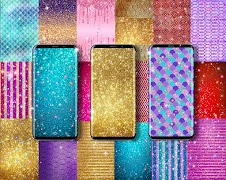 Glitter live wallpaper screenshot 1