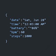 JSON Watch Face capture d'écran 6