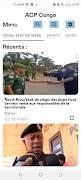 پوستر Agences Presse RDC