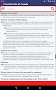 Criminal Code of Canada Screenshot 2