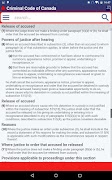 Criminal Code of Canada স্ক্রিনশট 2