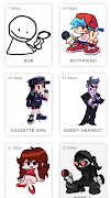 วิธีการวาดตัวละคร FNF mod ภาพหน้าจอ 5