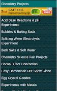 Science Projects captura de pantalla 4