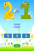 برنامه‌نما Multiplication games عکس از صفحه