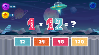 3 Schermata Fun Space Math Multiplication
