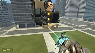 GMAN Skibidi Mod GMOD اسکرین شاٹ 1