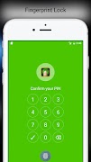 برنامه‌نما Fingerprint PassCode App Lock عکس از صفحه