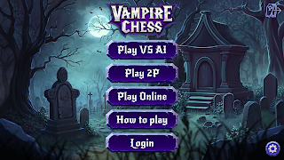 Poster Vampire Chess