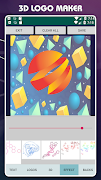 3D Logo Maker imagem de tela 3