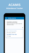 ACAMIS Attendance Tracker screenshot 1