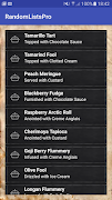 Random Lists Pro captura de pantalla 3