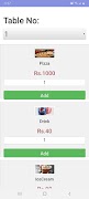 Softix Restaurant App screenshot 1