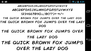 4 Schermata Written Fonts Message Maker