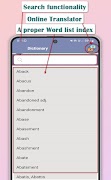 Bodo Dictionary screenshot 1