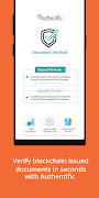 Authentific Blockchain screenshot 2