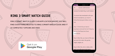 Ring 3 Smart Watch Guide screenshot 1