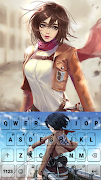AOT Keyboard Theme capture d'écran 2